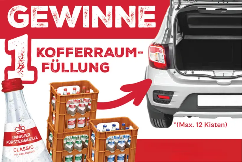 Imnauer Fürstenquelle - Kofferraum-Füllung